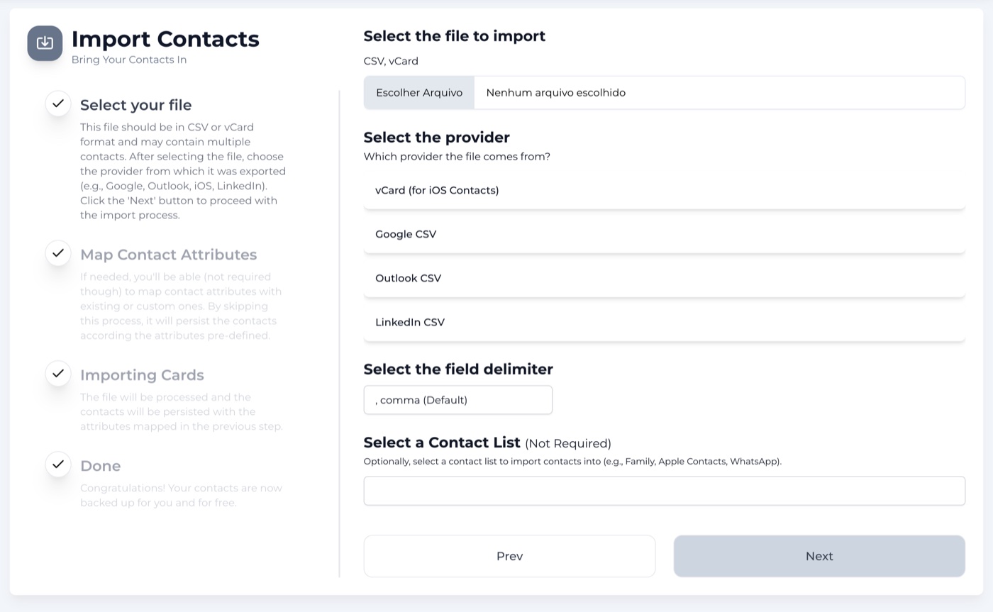 Cover Image for Importing Contacts into Trevally: Import Once, Use Everywhere